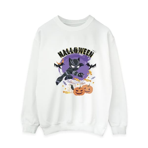 Marvel Womens/Ladies Black Panther Halloween Sweatshirt