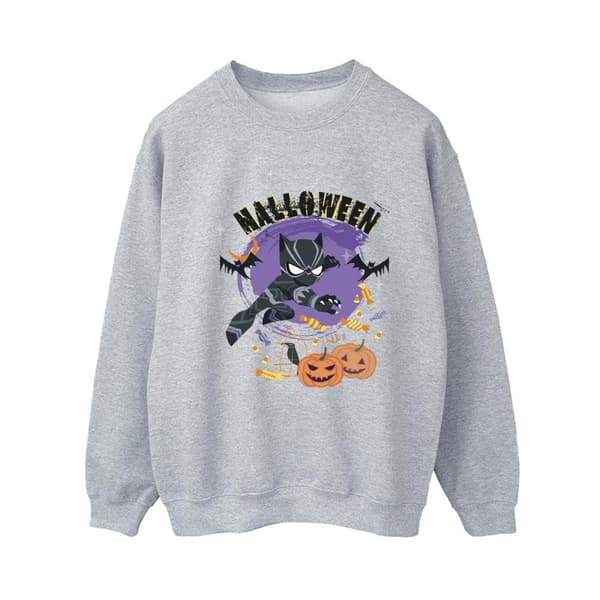 Marvel Womens/Ladies Black Panther Halloween Sweatshirt