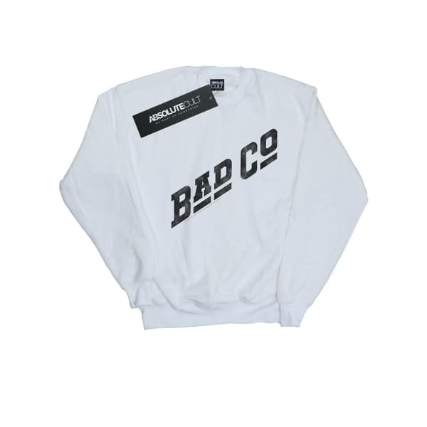 Bad Company Sweatshirt med distressed logotyp för flickor