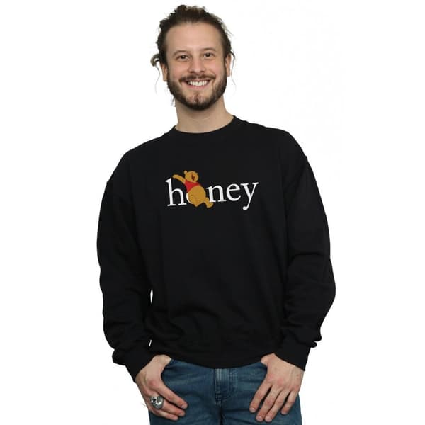 Disney Mens Winnie The Pooh Honey Sweatshirt