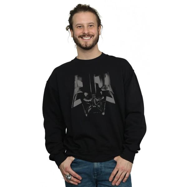 Star Wars Mens Darth Vader Helmet Sweatshirt