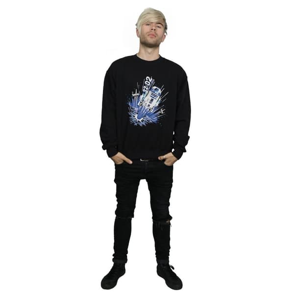 Star Wars Mens R2-D2 Blast Off Sweatshirt