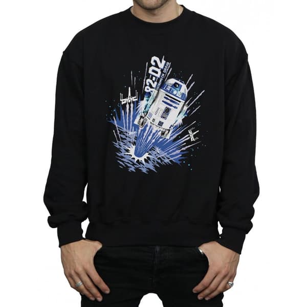 Star Wars Mens R2-D2 Blast Off Sweatshirt