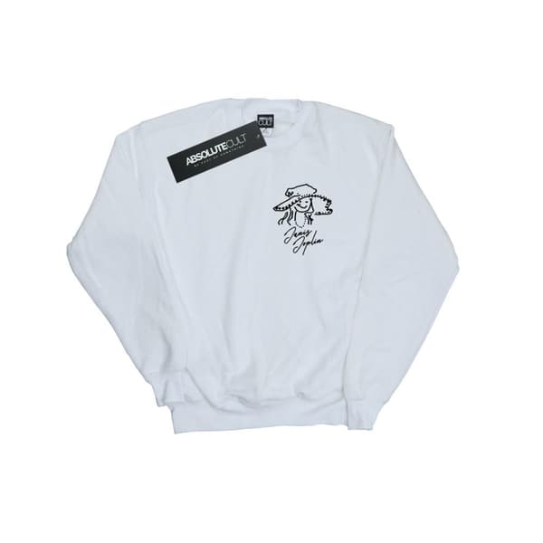 Janis Joplin Pojkar - Sweatshirt med skissad kontur
