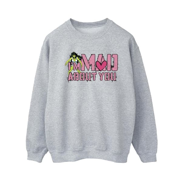 Marvel Womens/Ladies She-Hulk Mad About You Sweatshirt