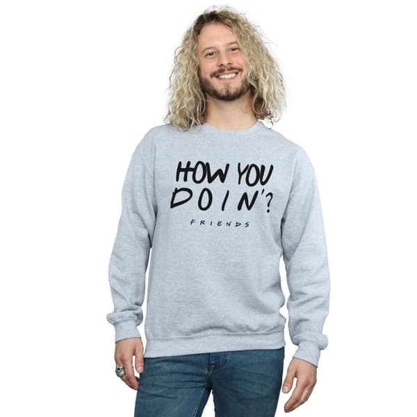 Friends Mens How You Doin? Sweatshirt