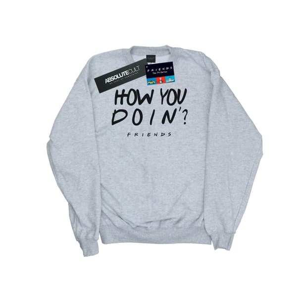 Friends Mens How You Doin? Sweatshirt