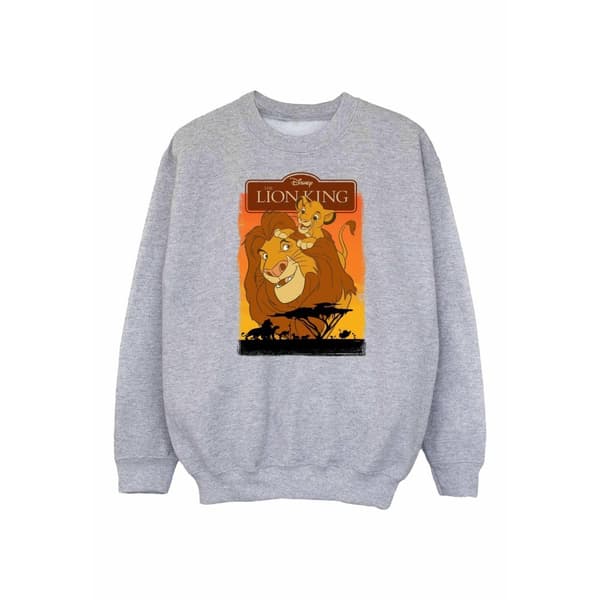 Disney Lejonkungen Simba och Mufasa - Sweatshirt för flickor