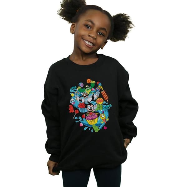 DC Comics Teen Titans Go Candy Mania-tröja för flickor