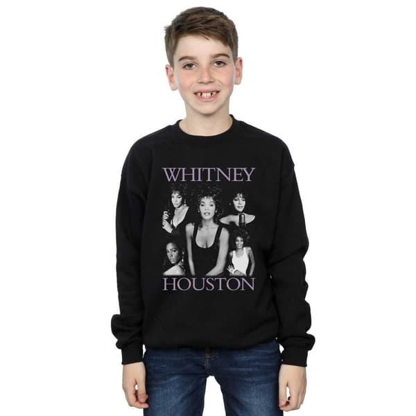 Whitney Houston Boys Multiple Pose Sweatshirt