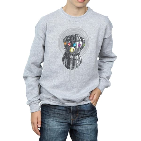 Marvel Boys Avengers Infinity War Power Fist Sweatshirt