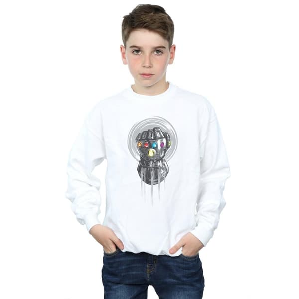 Marvel Boys Avengers Infinity War Power Fist Sweatshirt