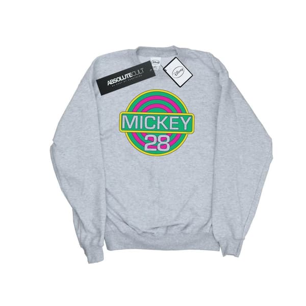 Disney Mens Musse Pigg Musse 28 Sweatshirt Sports Grey M