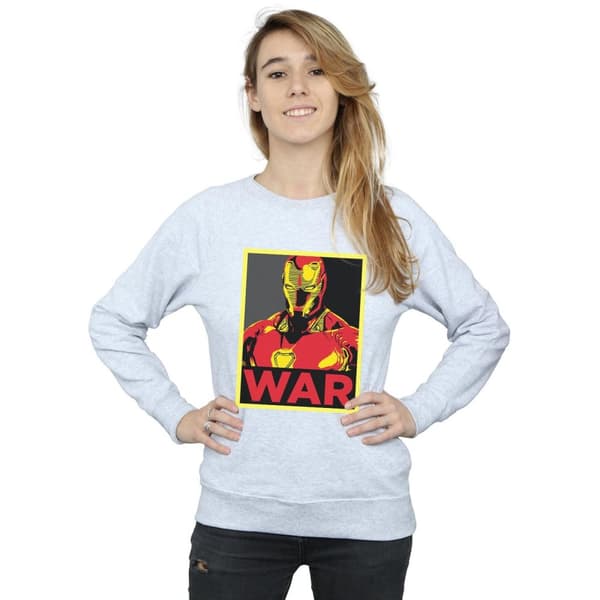 Marvel Dam/Tjej Avengers Infinity War Iron Man War Sweatshirt