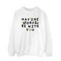 Miniatyrbild 1 av 4: Star Wars Mens The Mandalorian Grogu May The Force Be With You Sweatshirt