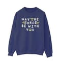 Miniatyrbild 1 av 4: Star Wars Mens The Mandalorian Grogu May The Force Be With You Sweatshirt