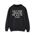 Miniatyrbilde 1 av 4: Star Wars Mens The Mandalorian Grogu May The Force Be With You Sweatshirt