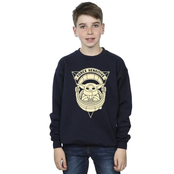 Star Wars Boys The Mandalorian Grogu Force Sensitive Sweatshirt