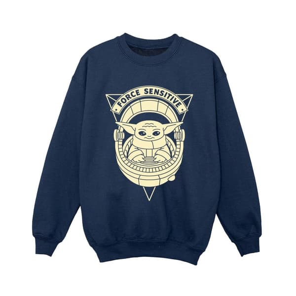 Star Wars Boys The Mandalorian Grogu Force Sensitive Sweatshirt