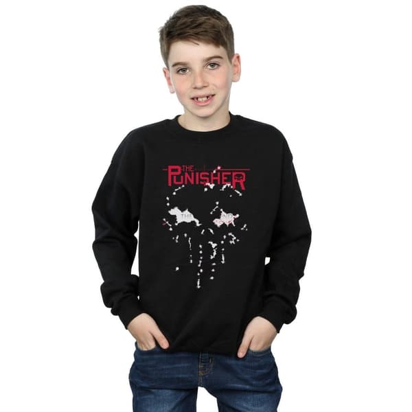 Marvel Pojkar The Punisher The End Sweatshirt