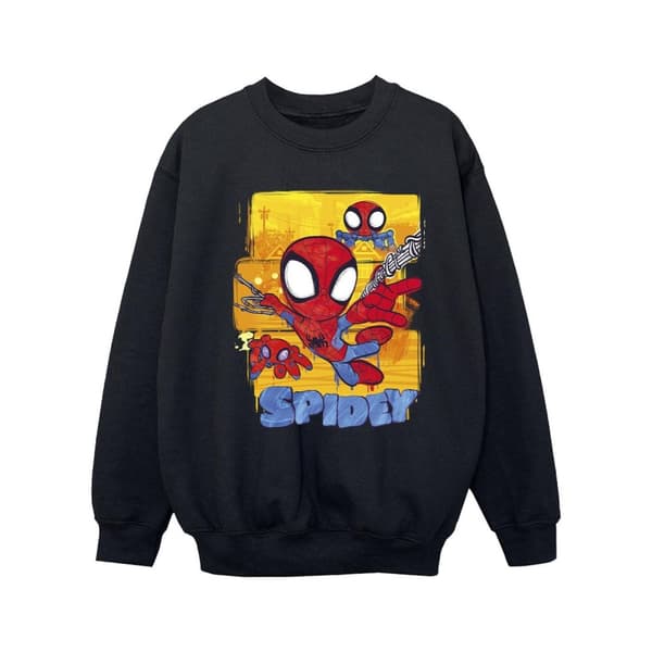 Marvel Girls Spidey And His Amazing Friends Flying Sweatshirt