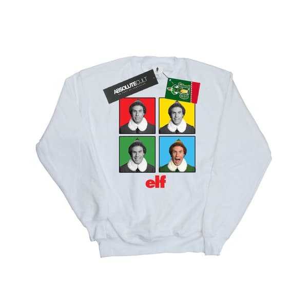 Elf Dam/kvinnor Four Faces Sweatshirt