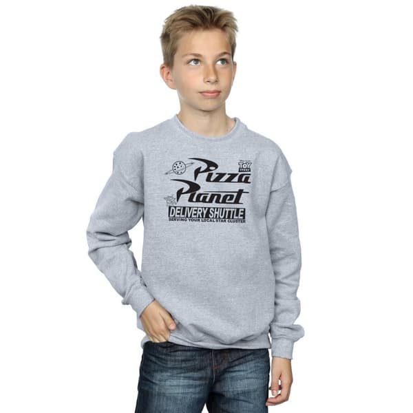 Disney Boys Toy Story Pizza Planet Logo Sweatshirt