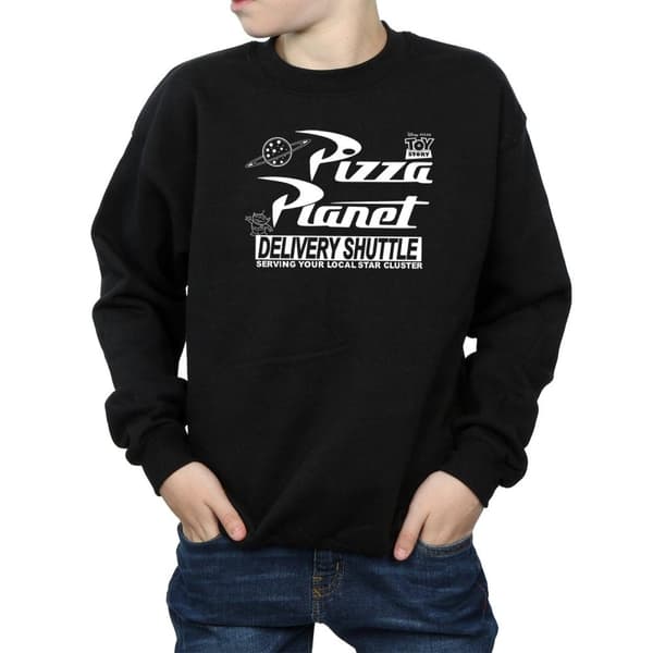 Disney Boys Toy Story Pizza Planet Logo Sweatshirt