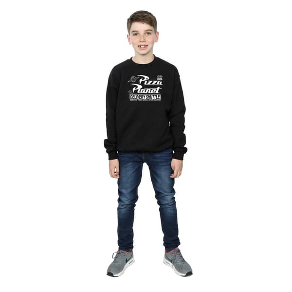 Disney Boys Toy Story Pizza Planet Logo Sweatshirt