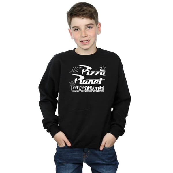 Disney Boys Toy Story Pizza Planet Logo Sweatshirt