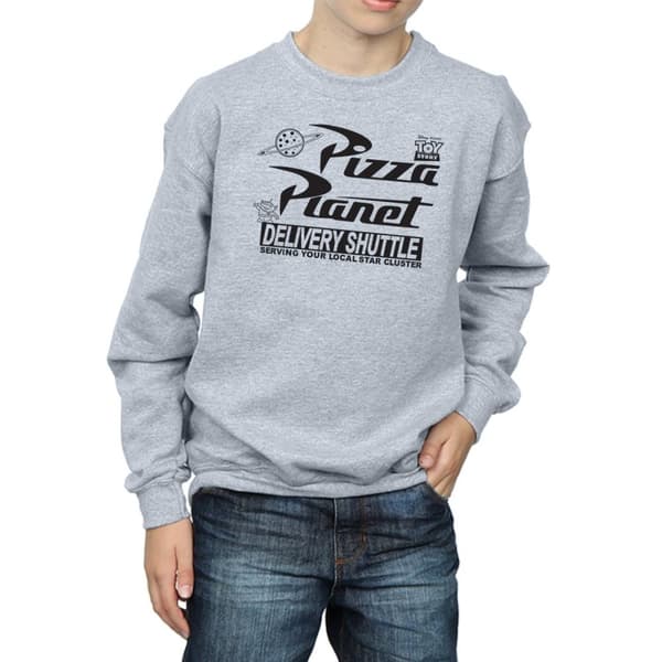 Disney Boys Toy Story Pizza Planet Logo Sweatshirt