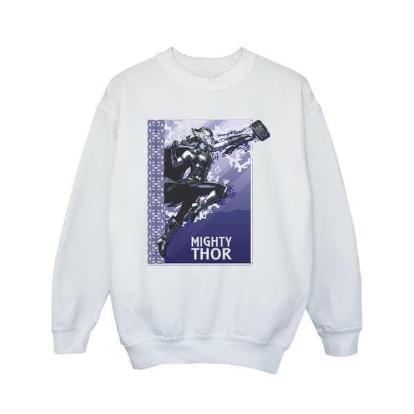 Marvel Girls Thor Love And Thunder Mighty Thor Sweatshirt