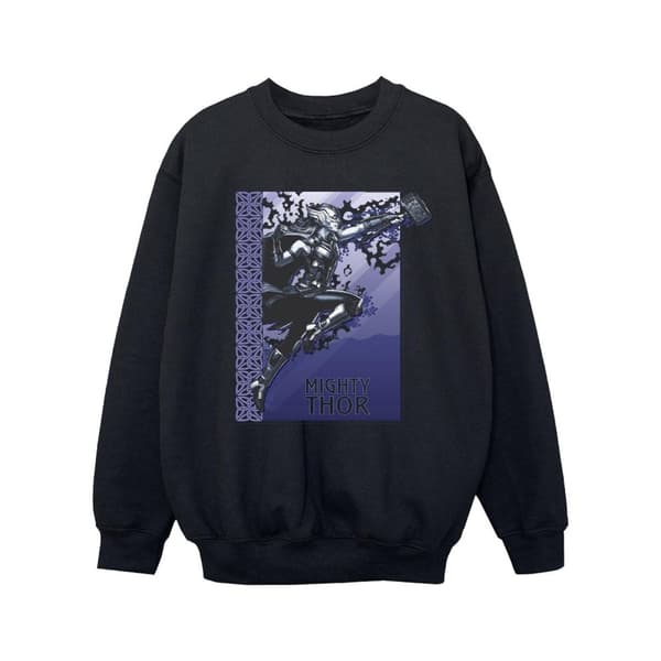 Marvel Girls Thor Love And Thunder Mighty Thor Sweatshirt