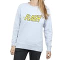 Miniatyrbillede 3 af 5: DC Comics Womens/Ladies Flash Crackle Logo Sweatshirt
