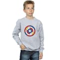 Miniatyrbillede 2 af 3: Marvel Boys Captain America Stained Glass Shield Sweatshirt