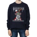 Miniatyrbilde 3 av 5: Tom And Jerry Boys Christmas Fair Isle Sweatshirt