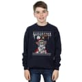 Miniatyrbilde 2 av 5: Tom And Jerry Boys Christmas Fair Isle Sweatshirt