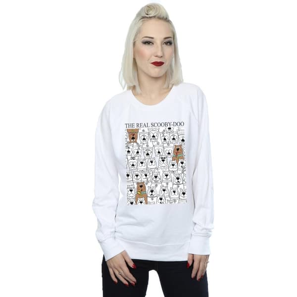 Scooby Doo Womens/Ladies The Real Scooby Doo Sweatshirt