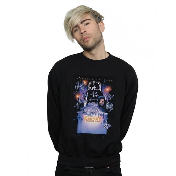 Star Wars Mens Episode V Movie Poster Sweatshirt