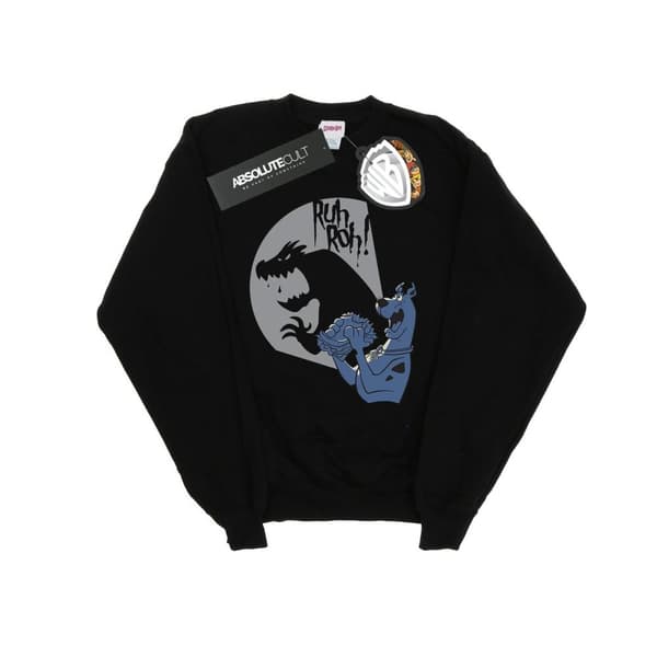 Scooby Doo Boys Ruh Roh Sweatshirt Black 5-6 Years