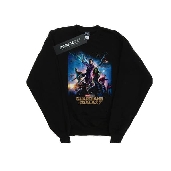 Marvel Studios Guardians Of The Galaxy Poster Sweatshirt - herr