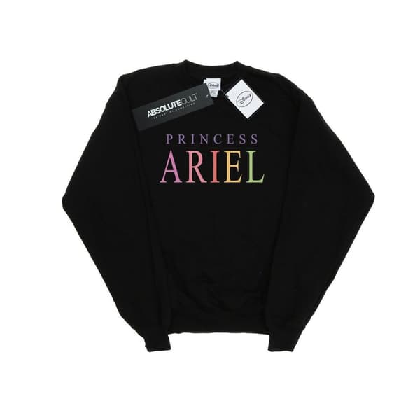 Disney Den lilla sjöjungfrun Ariel - grafisk sweatshirt - dam/dam Black S