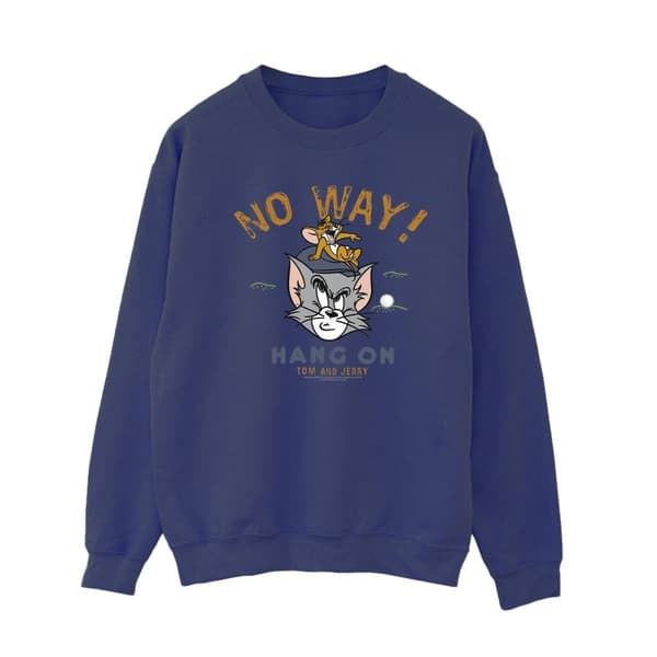 Tom And Jerry Womens/Ladies Hang On Golf Sweatshirt