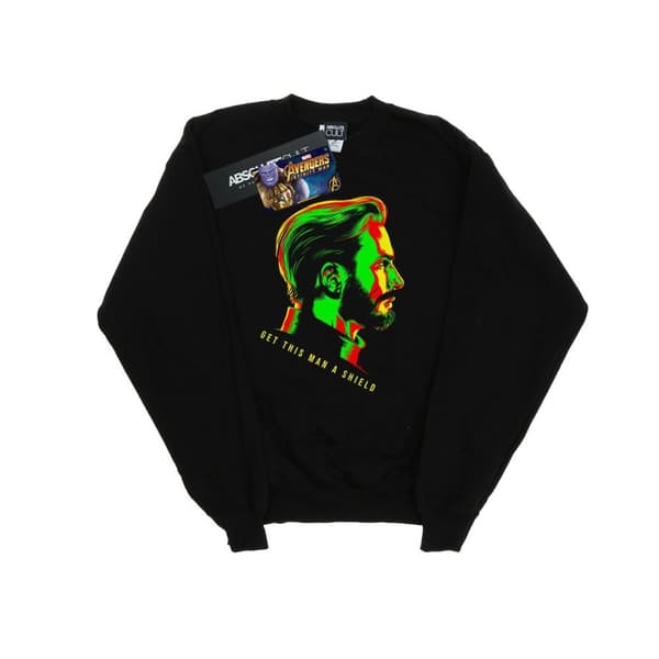 Marvel Girls Avengers Infinity War Get This Man A Shield Sweatshirt
