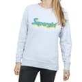 Miniatyrbilde 3 av 5: DC Comics Womens/Ladies Supergirl Text Logo Sweatshirt
