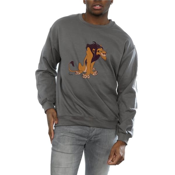 Disney Mens Classic Scar Sweatshirt