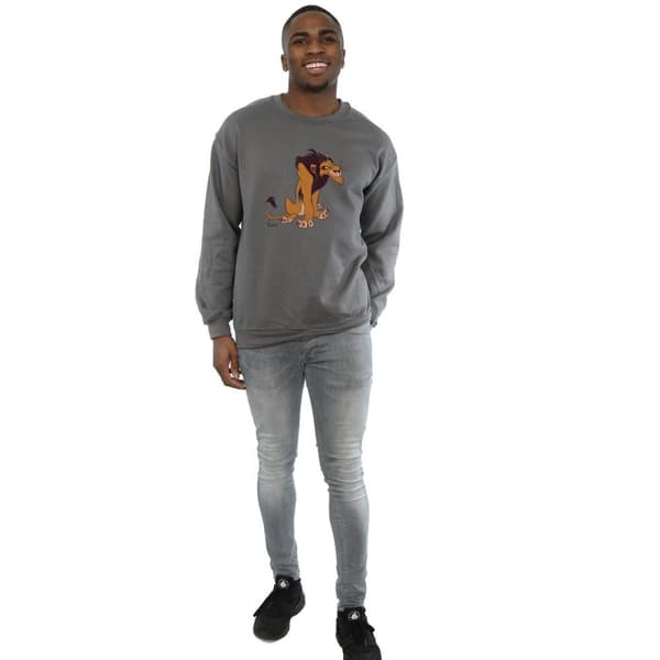 Disney Mens Classic Scar Sweatshirt