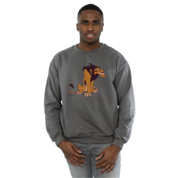 Disney Mens Classic Scar Sweatshirt