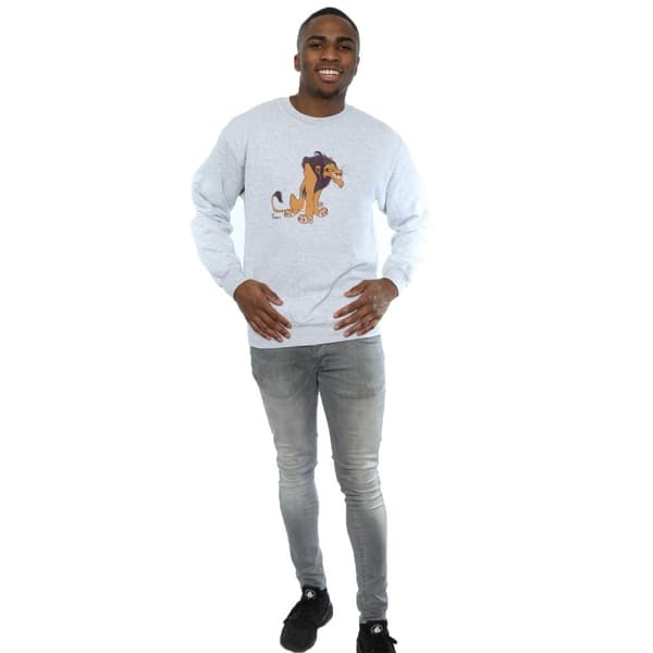 Disney Mens Classic Scar Sweatshirt