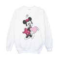 Miniatyrbillede 2 af 5: Disney Girls Minnie Mouse Love Heart Sweatshirt